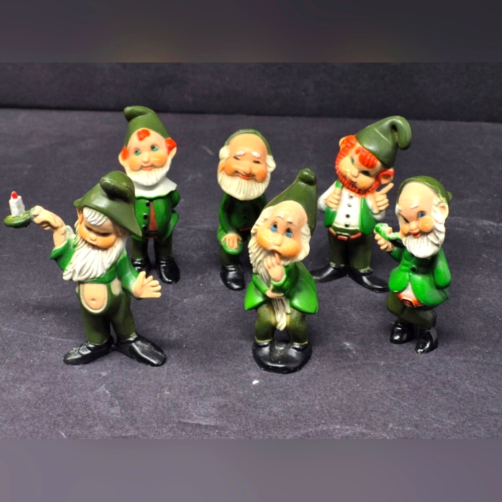 Vintage Gnome Figurines